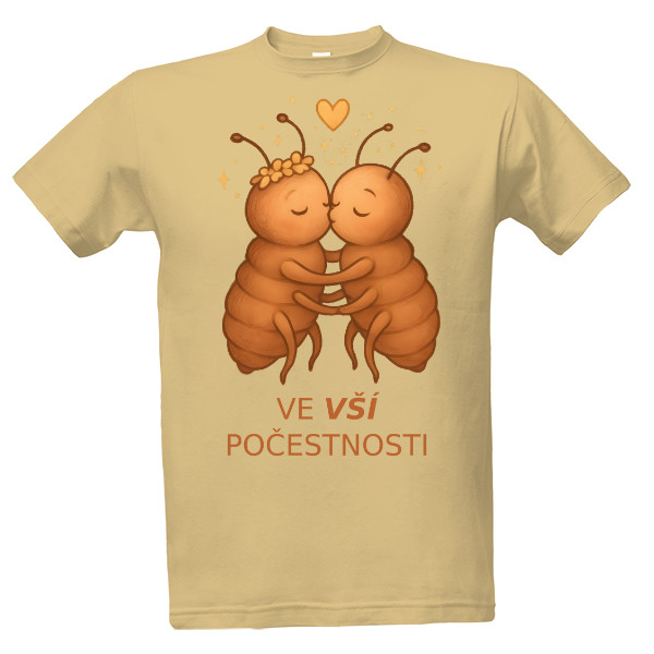 Tričko s potiskem Ve vší počestnosti