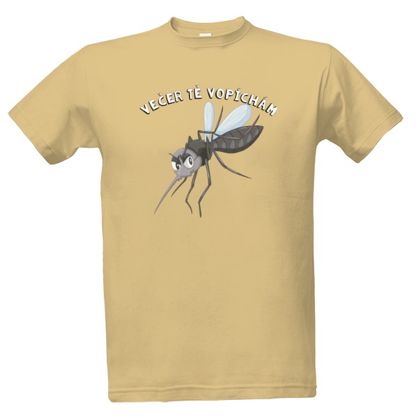 Tričko s potiskem Večer tě vopíchám