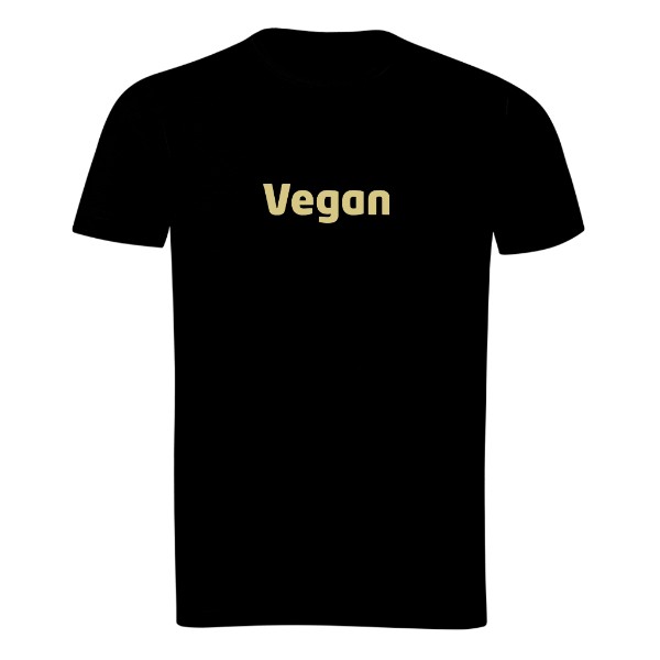 Vegan nápis – pánské tričko Organic slub