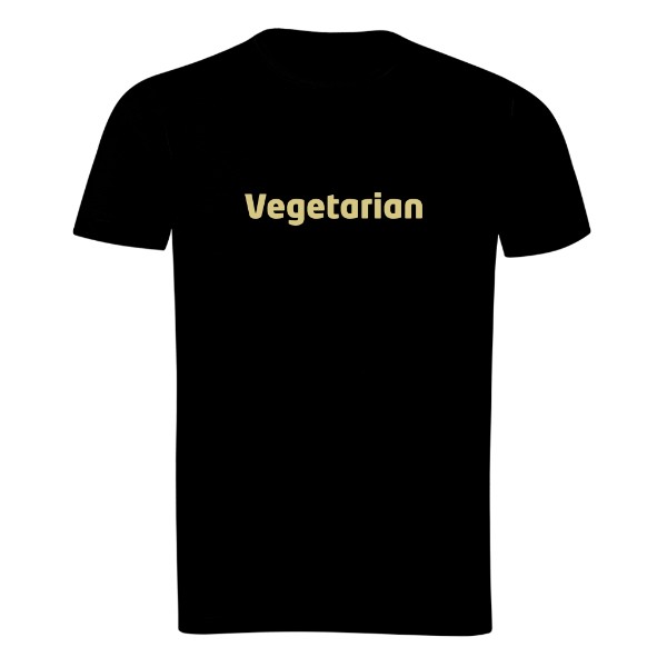 Vegetarian nápis – pánské tričko Organic slub