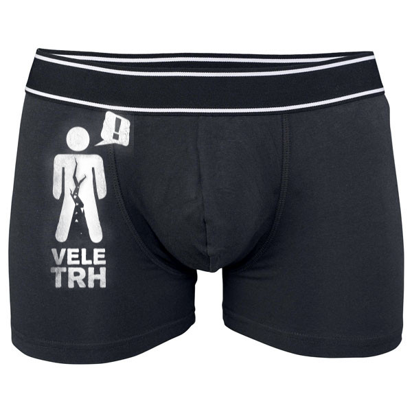 Boxerky Kariban s potiskem Vele TRH