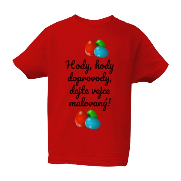 Tričko s potiskem Velikonoční tričko