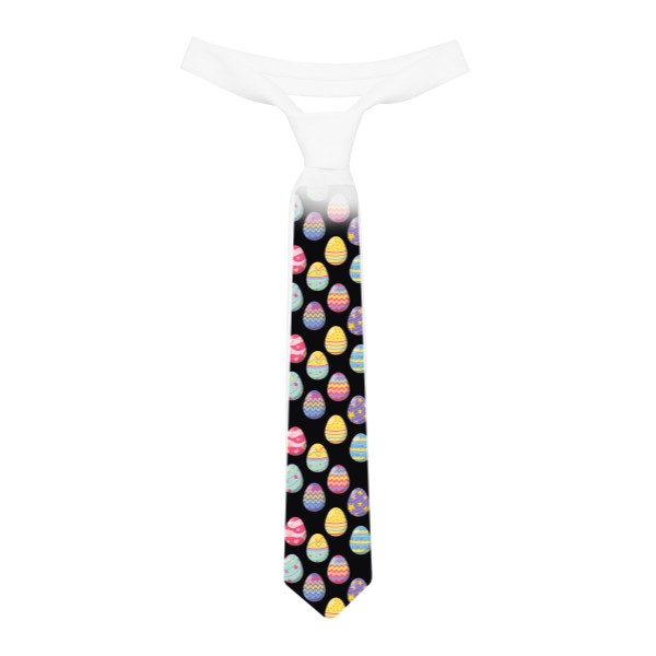 Kravata s potiskem Velikonoční kravata