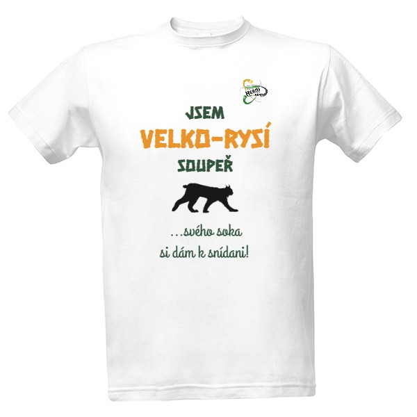 Tričko s potiskem Velko-rysí soupeř