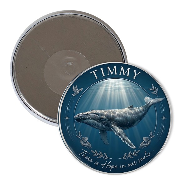 Magnet  s potiskem Velryba Timmy - Hope