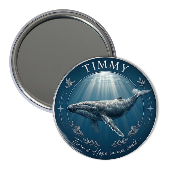Zrcátko s potiskem Velryba Timmy - Hope