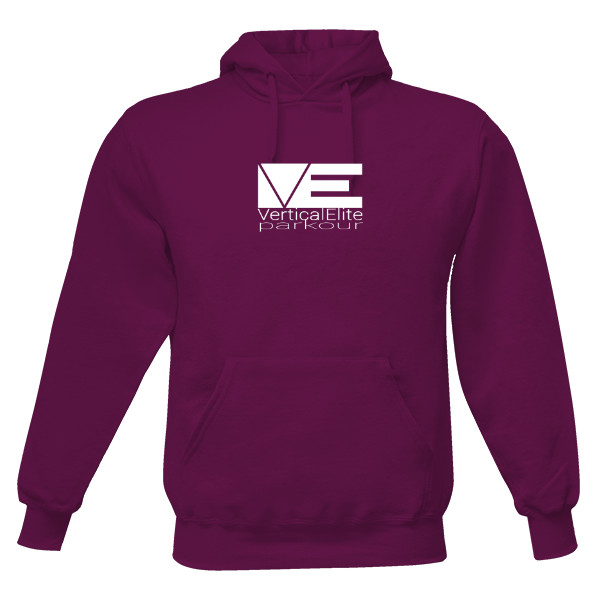 Pánská mikina s kapucí s potiskem Sweatshirt/Mikina VerticalElite parkour team&clothing