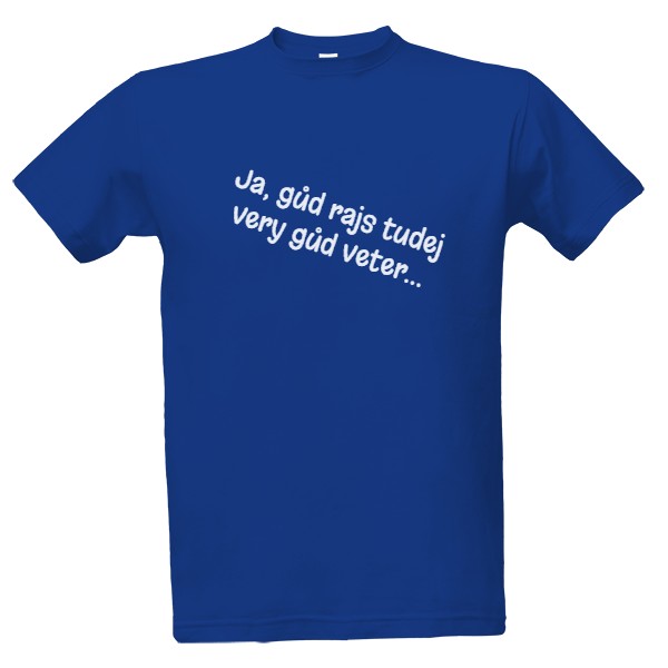 Tričko s potiskem verygůdveter