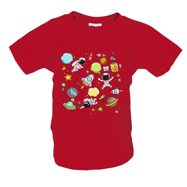 Tričko s potiskem Vesmír pro děti