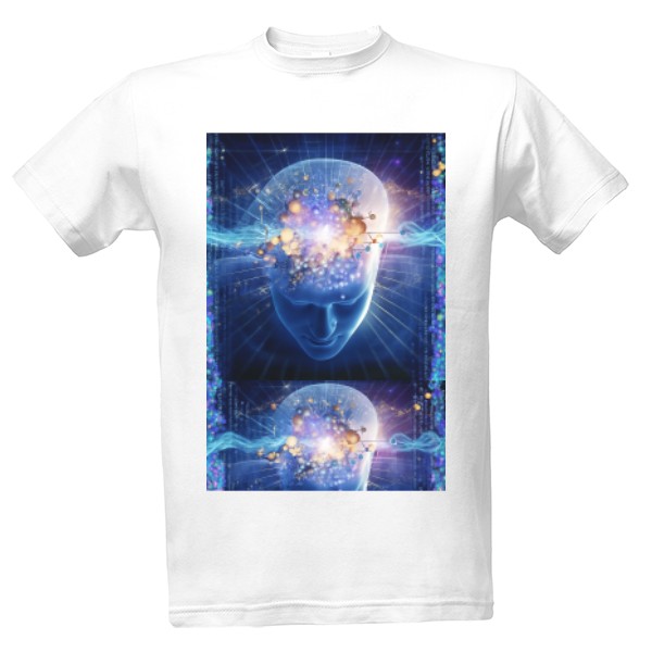 Tričko s potiskem Vesmírná mysl