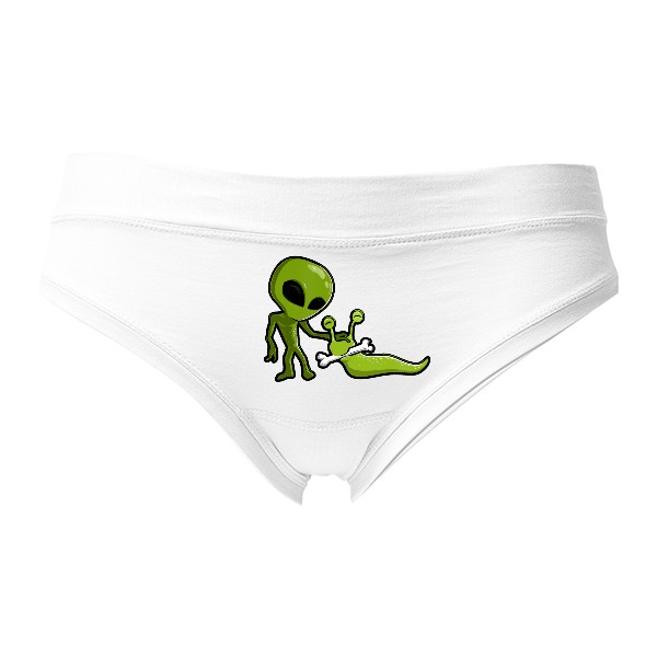 Kalhotky Fox - Výprodej s potiskem Vesmírný slimák