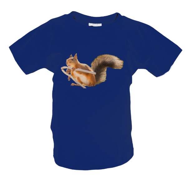 Tričko s potiskem veverka obecná