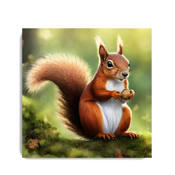 Squirrel Zrzečka - coaster