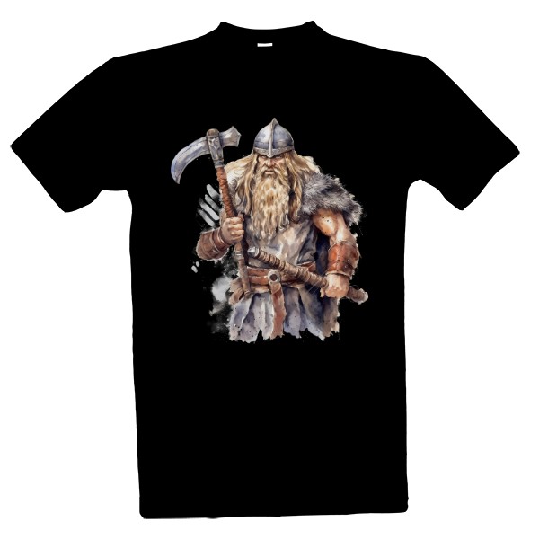 Tričko s potiskem Viking