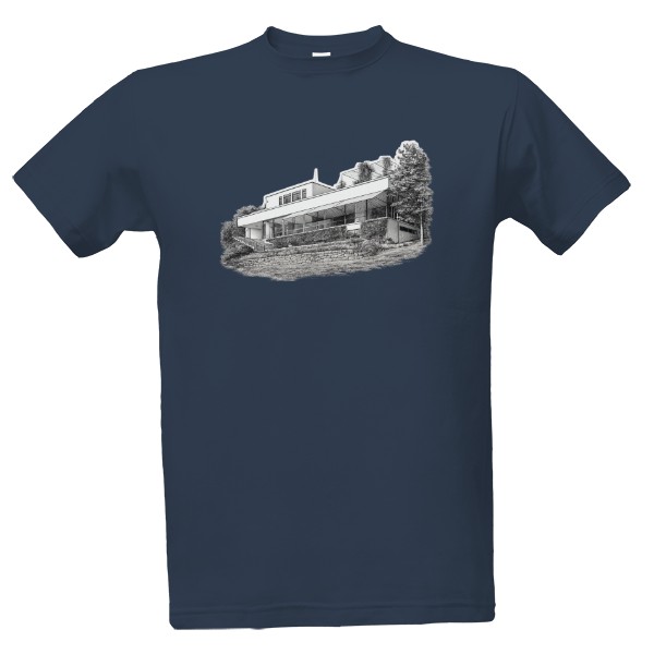 Tričko s potiskem Vila Tugendhat