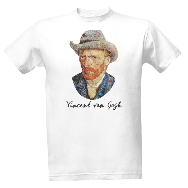 Tričko s potiskem Vincent van Gogh