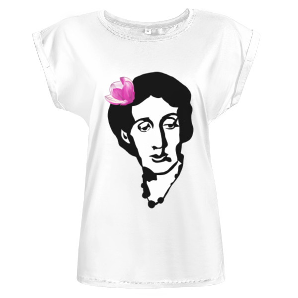 Tričko s potiskem Virginia Woolf