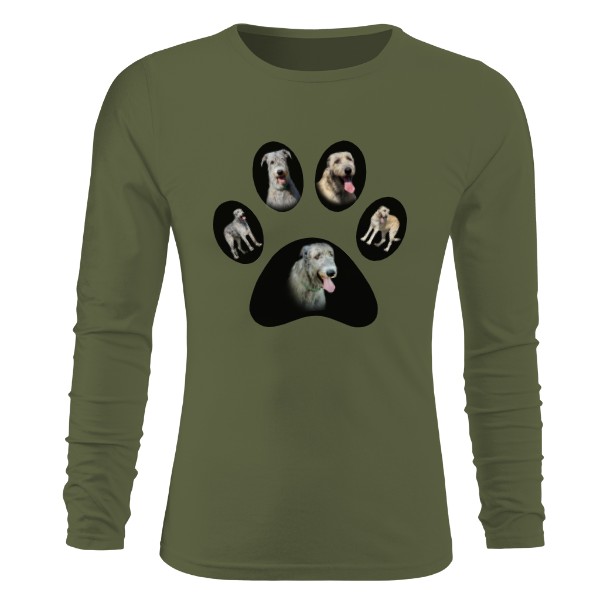 Tričko s potiskem Irský vlkodav 