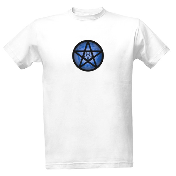 Tričko s potlačou Voda – Pentagram 4 elementov