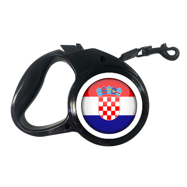 Vodítko pro psa s potiskem Vodítko pro psa se znakem Chorvatska