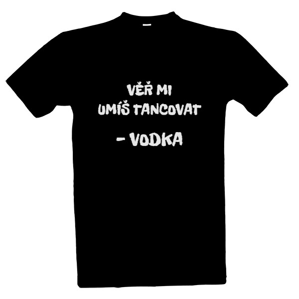 Tričko s potiskem VODKA