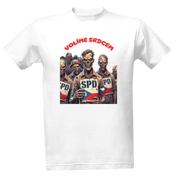 Tričko s potiskem Volební tričko