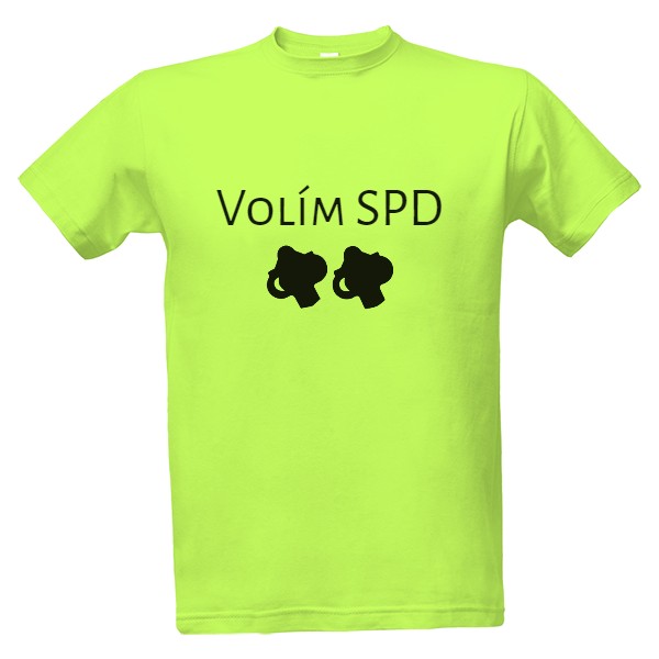 Tričko s potlačou Volím SPD