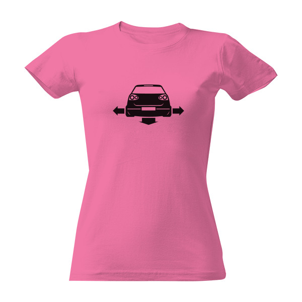 Tričko s potiskem Volkswagen Golf mk5 - Dámske tričko
