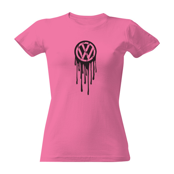 Tričko s potiskem Volkswagen LOGO  - Dámské tričko