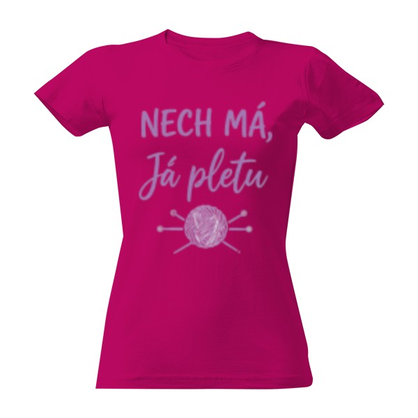 Tričko s potiskem Pletu