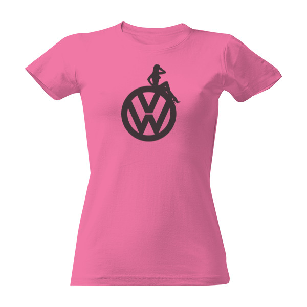 Tričko s potiskem VW Babe - Dámske Tričko