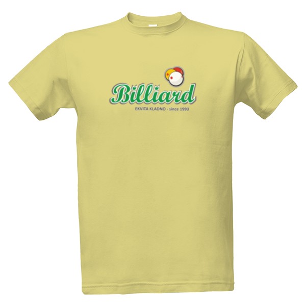 Tričko s potiskem Billiard Kladno