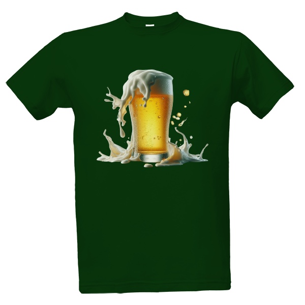 Vychlazené pivo s pěnou