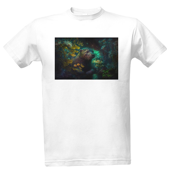 Tričko s potiskem Vydra