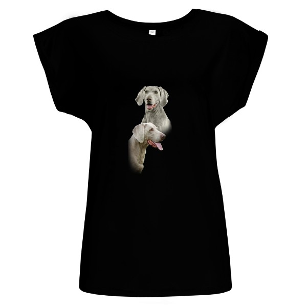 Tričko s potiskem Výmarský ohař