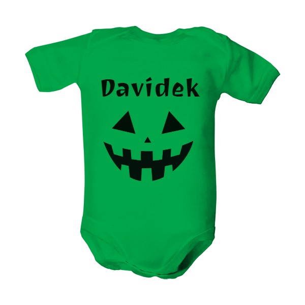Dětské body s potiskem Dýně