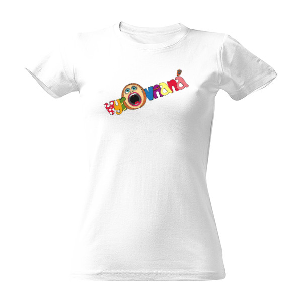 Tričko s potiskem Vyrovnaná žena