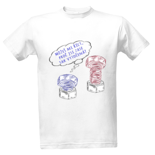 Tričko s potlačou Nový produkt