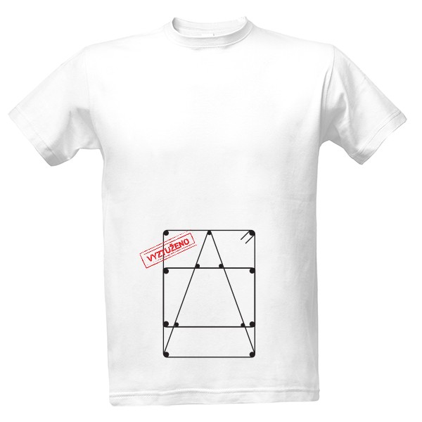 Tričko s potiskem Vyztuženo tričko