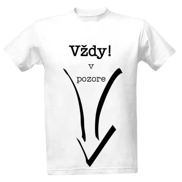 Vždy! v pozore - biela