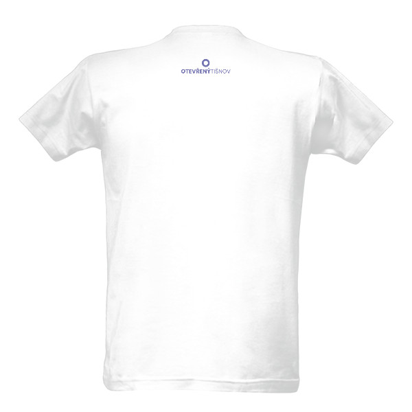 Měsíc - pánská bílá