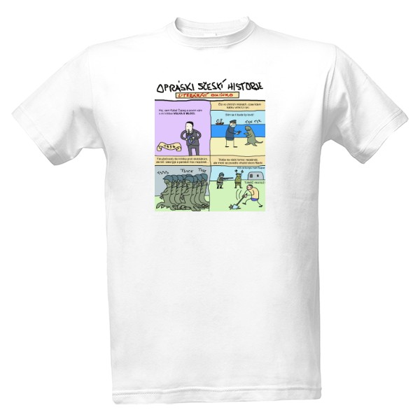 Tričko s potiskem 1936 Vákla z mloci