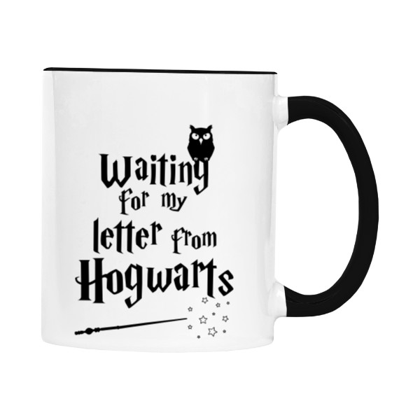 Waiting for my letter from Hogwarts - black