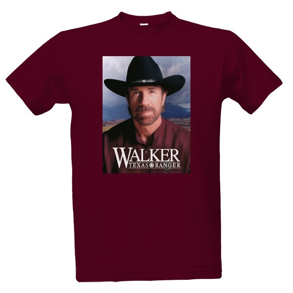 Tričko s potlačou Walker Texas Ranger