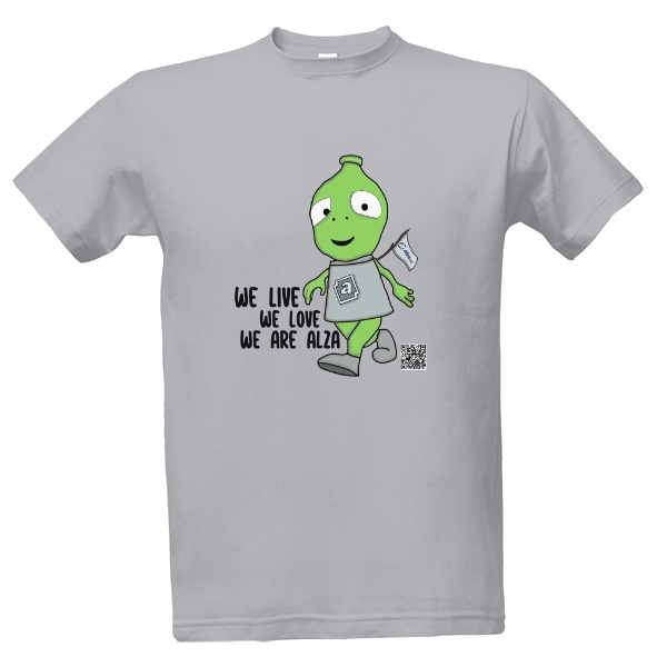 Tričko s potiskem WE ARE ALZA