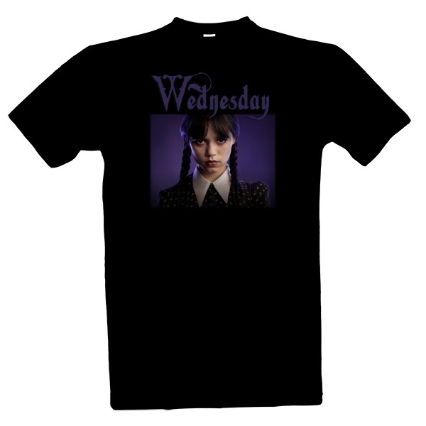 Tričko s potiskem Wednesday Addams