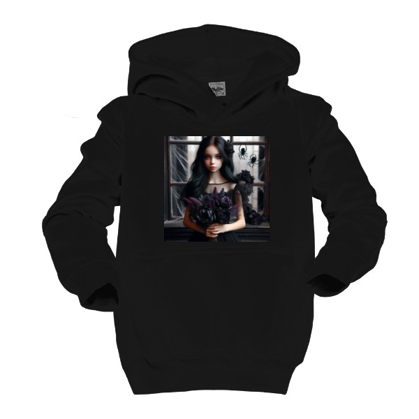 Kids' hoodie Wednesday Addams