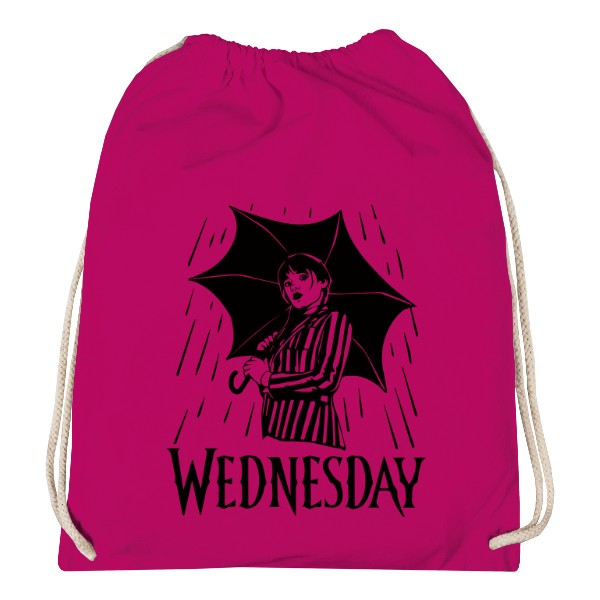 Vak na záda s potiskem Wednesday batoh