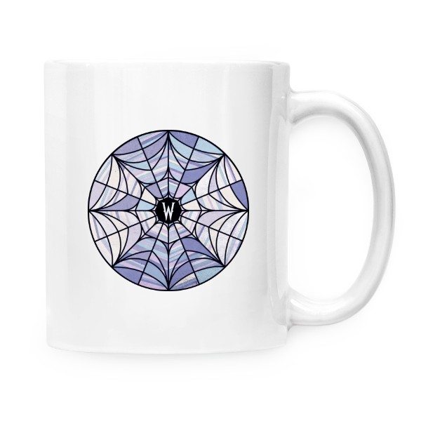 Cup white s potiskem Wednesday