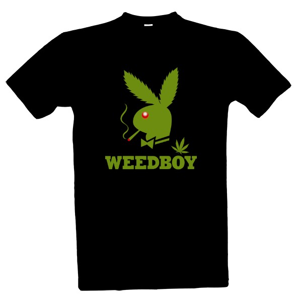 Tričko s potiskem WEEDBOY